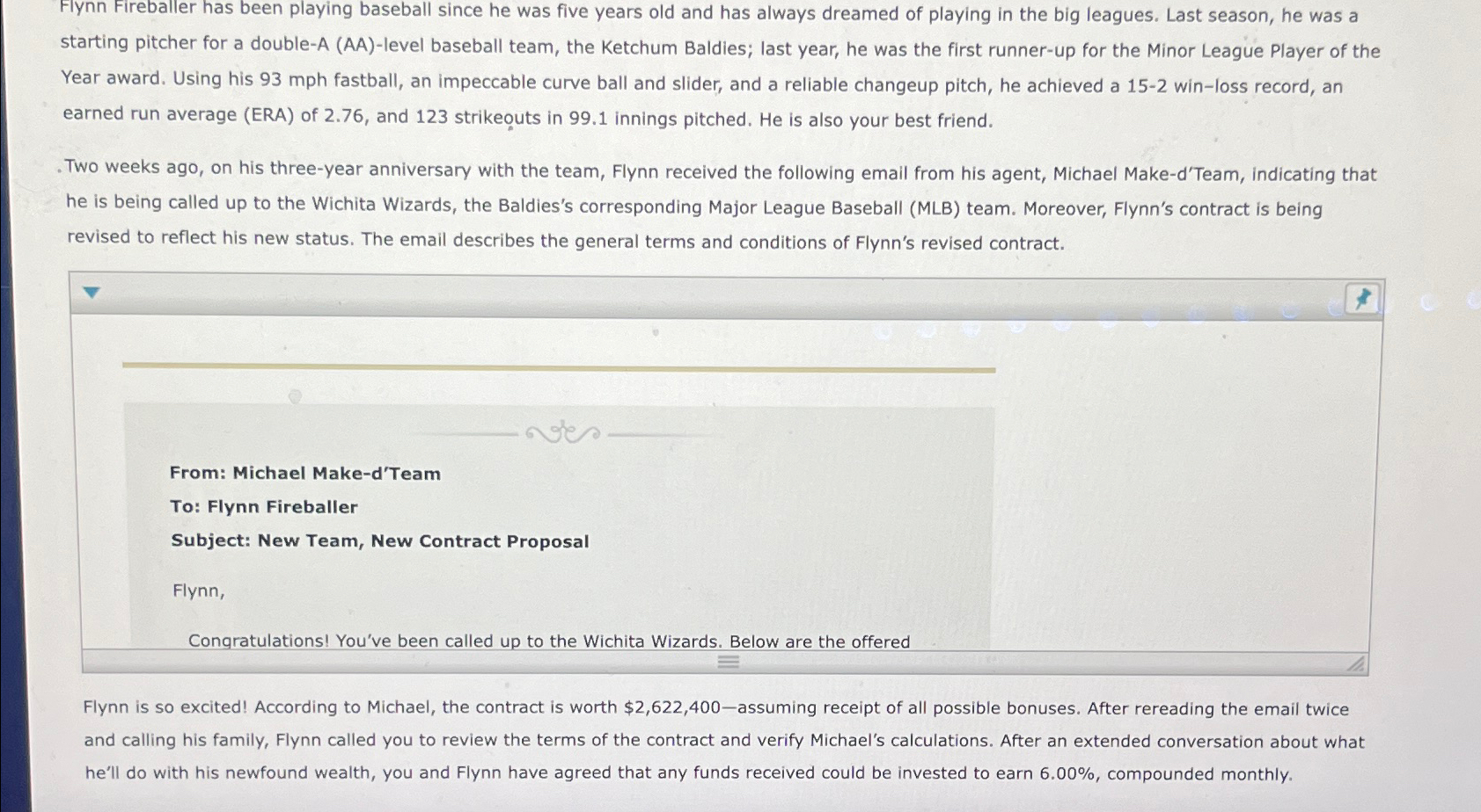  Flynn Fireballer has been playing baseball since he was five years
