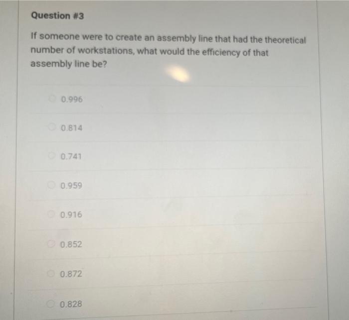 please help fast Question \#3 If someone were to create an assembly