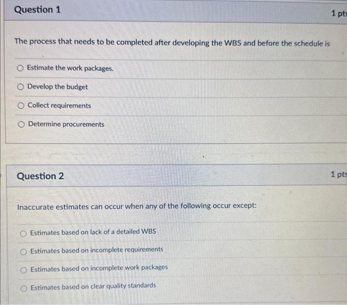  The PERT method uses the following equation to estimate E=(O+4M+P)/6E(O+M+P)/3E=(O+P)2E=(4M+2P)/6 Question