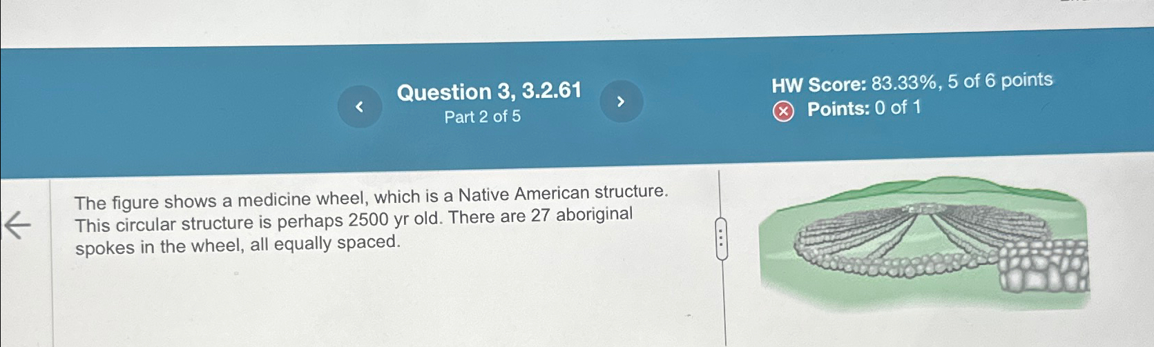 Question 3,3.2.61 Part 2 of 5 HW Score: 83.33%,5 of 6