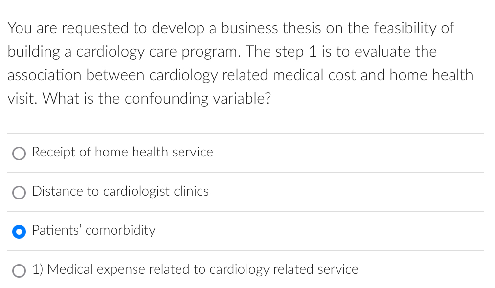  You are requested to develop a business thesis on the feasibility