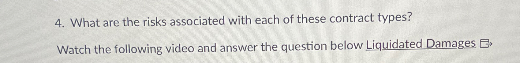  What are the risks associated In unit price contract? 