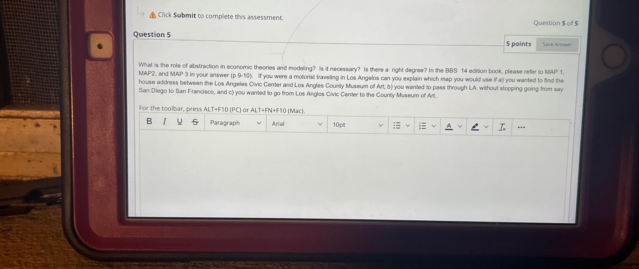  (1) Click Submit to complete this asses What is the role