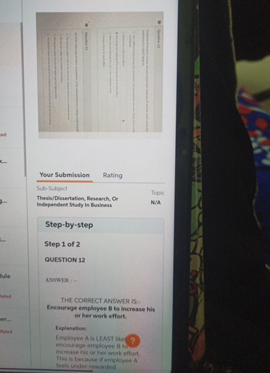  Your Submission Rating Sub-Subject Thesis/Dissertation, Research, Or Independent Study In Business