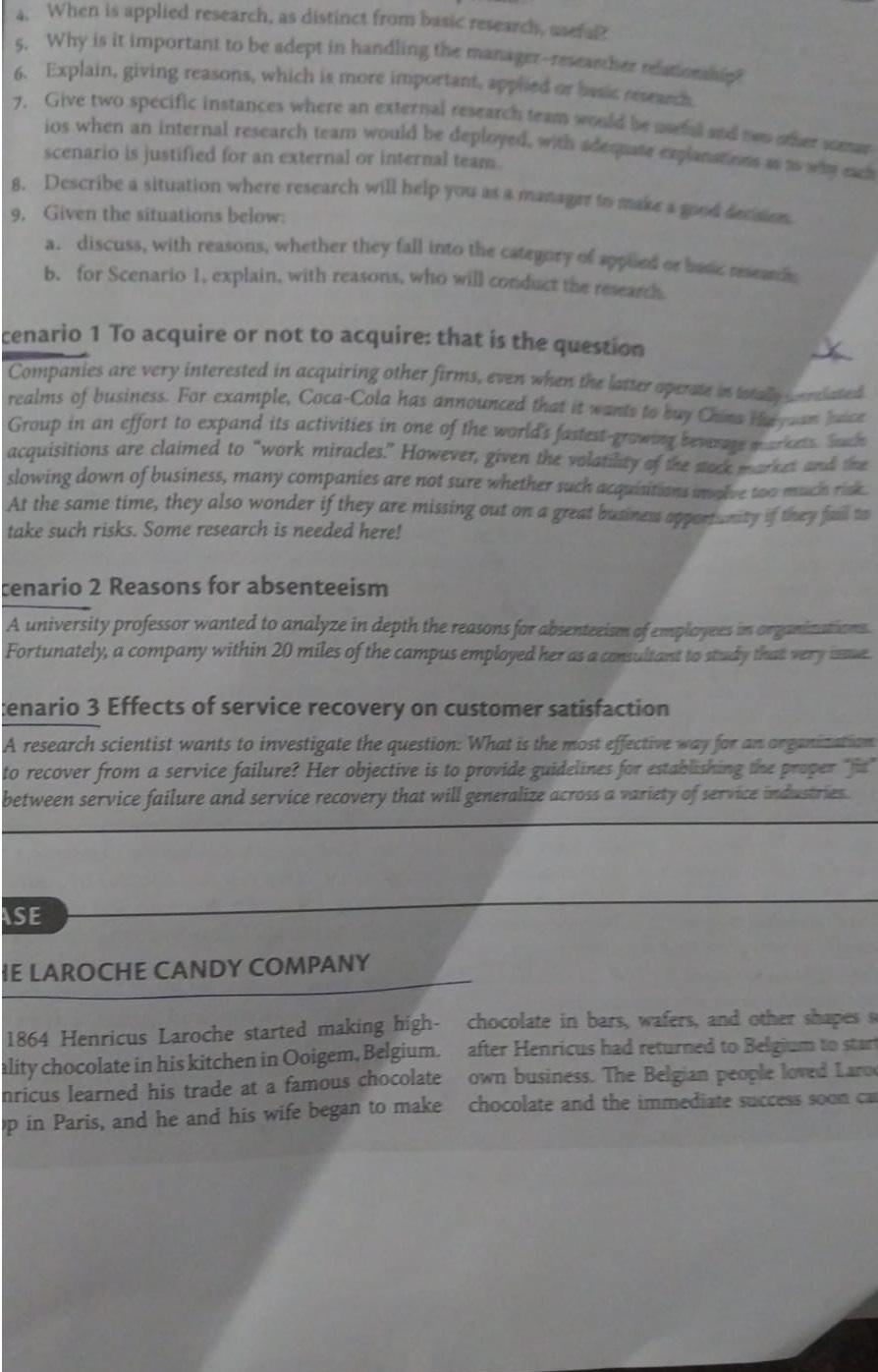  When is applied research, as distinct from bask research, wasf ap?