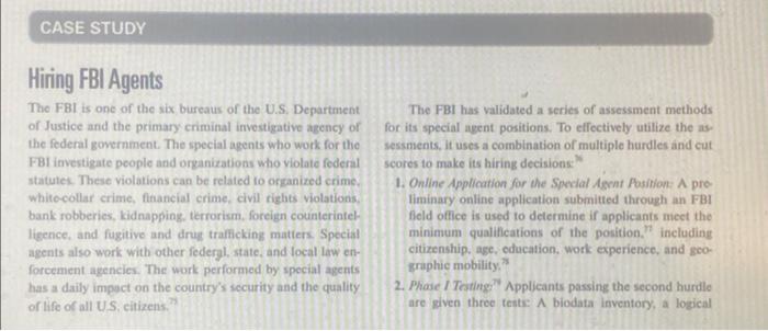 Please read the below case study and answer the three questions. Your