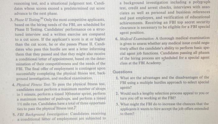 response should be at least two full pages in length. I will