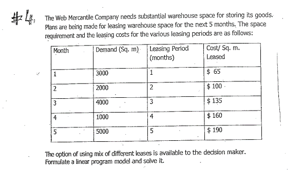  USE LINGO TO SOLVE 3. a. Develop the Lingo model for