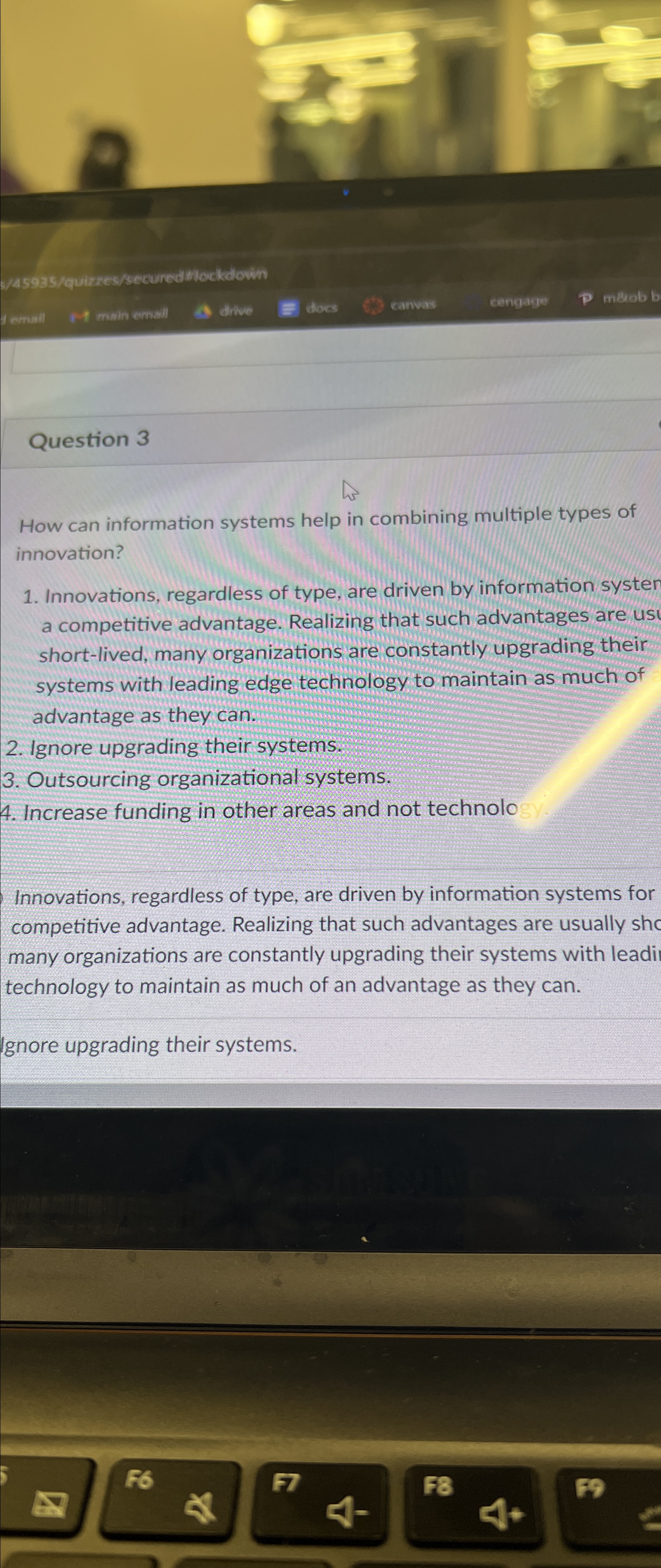  Question 3 How can information systems help in combining multiple types