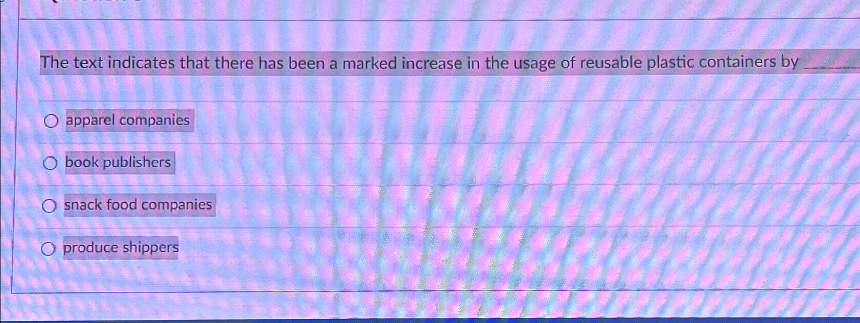  The text indicates that there has been a marked increase in