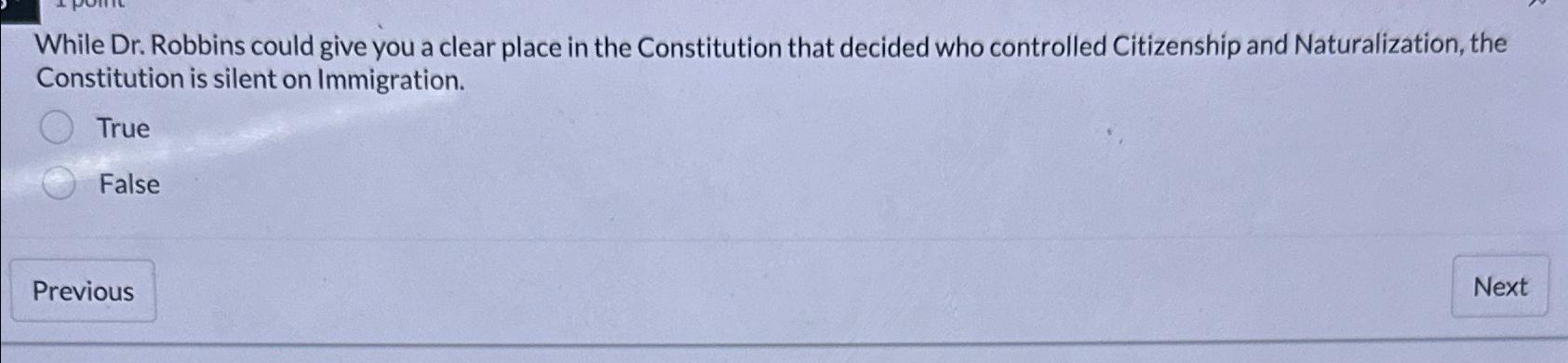  While Dr. Robbins could give you a clear place in the