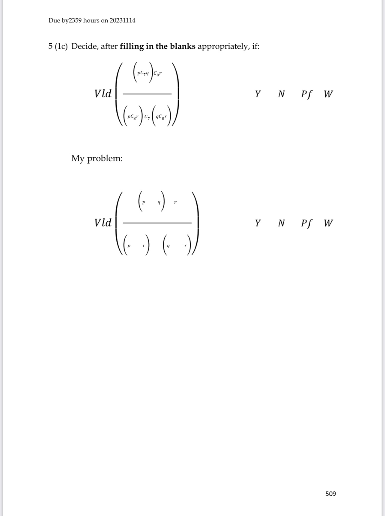 list of connectives that you will use for this exam. J-nurnber nn--n---