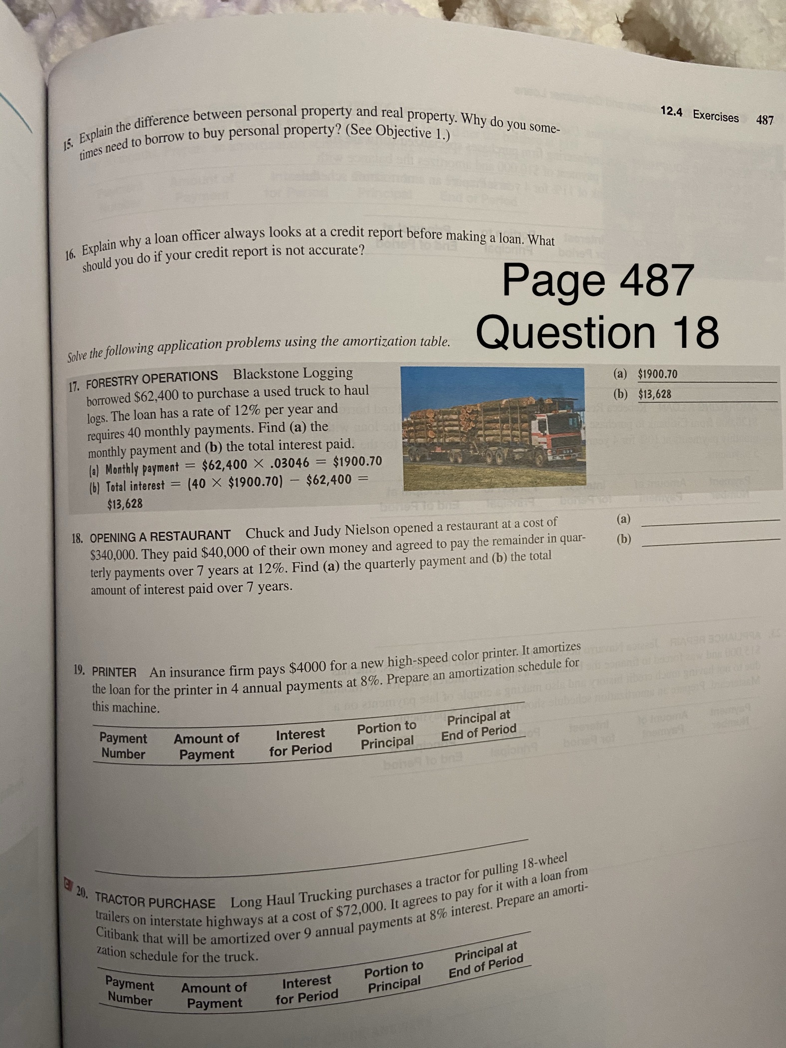 to $1093.12. They also sold a car that had a monthly payment