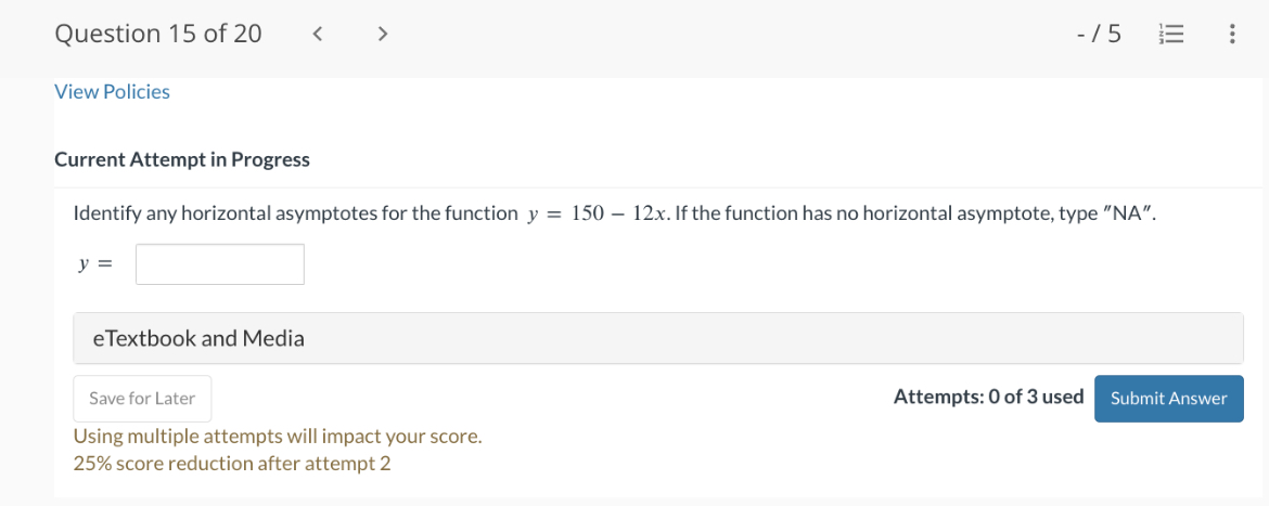v is the graph of Mx) because it has a vertical intercept