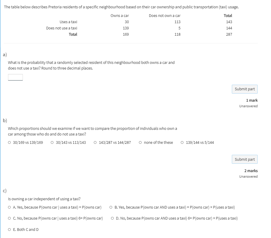100 students in your residence and record that the proportion of students