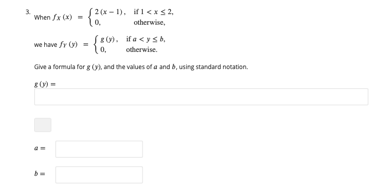 Y are independent. Find the PMF of A + Y using convolution.
