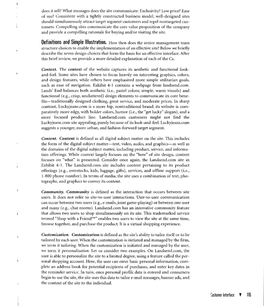 This assignment is about developing effective websites. There is a popular (and