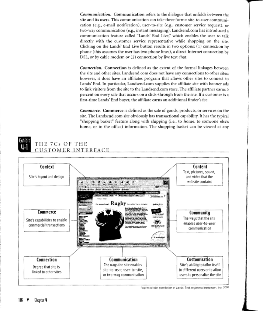 relatively simpler) alternative approach to evaluating the customer interface of a website