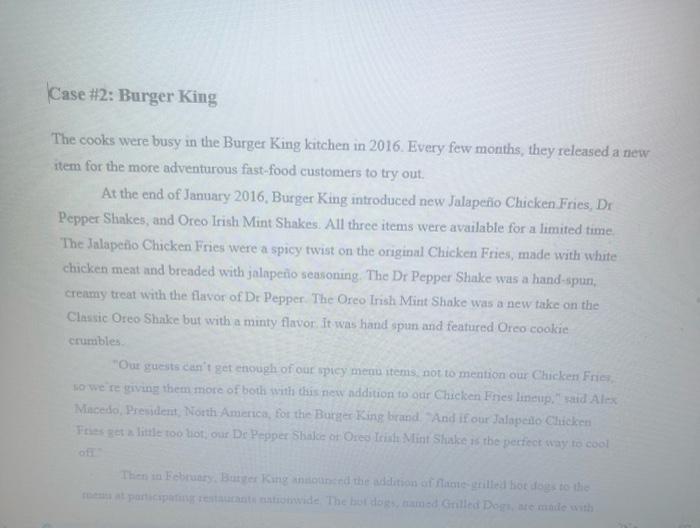 Need a proper write up for this case study for marketing The