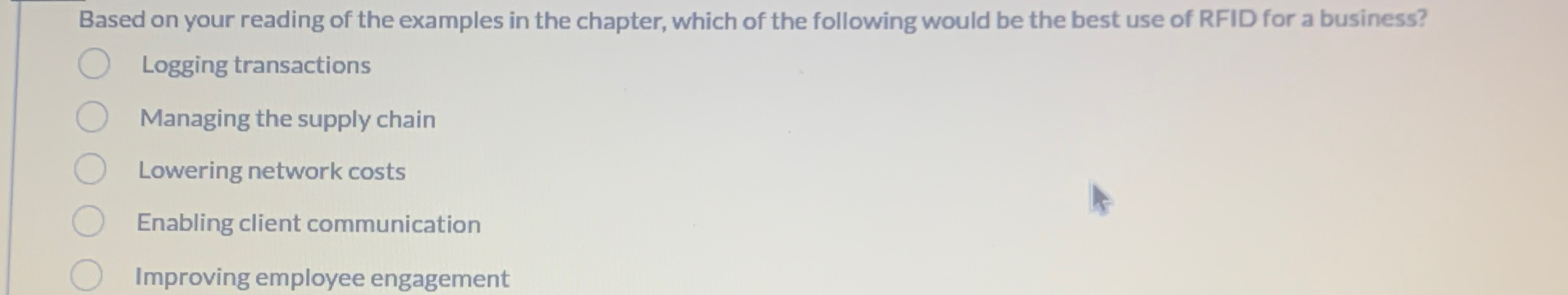  Based on your reading of the examples in the chapter, which