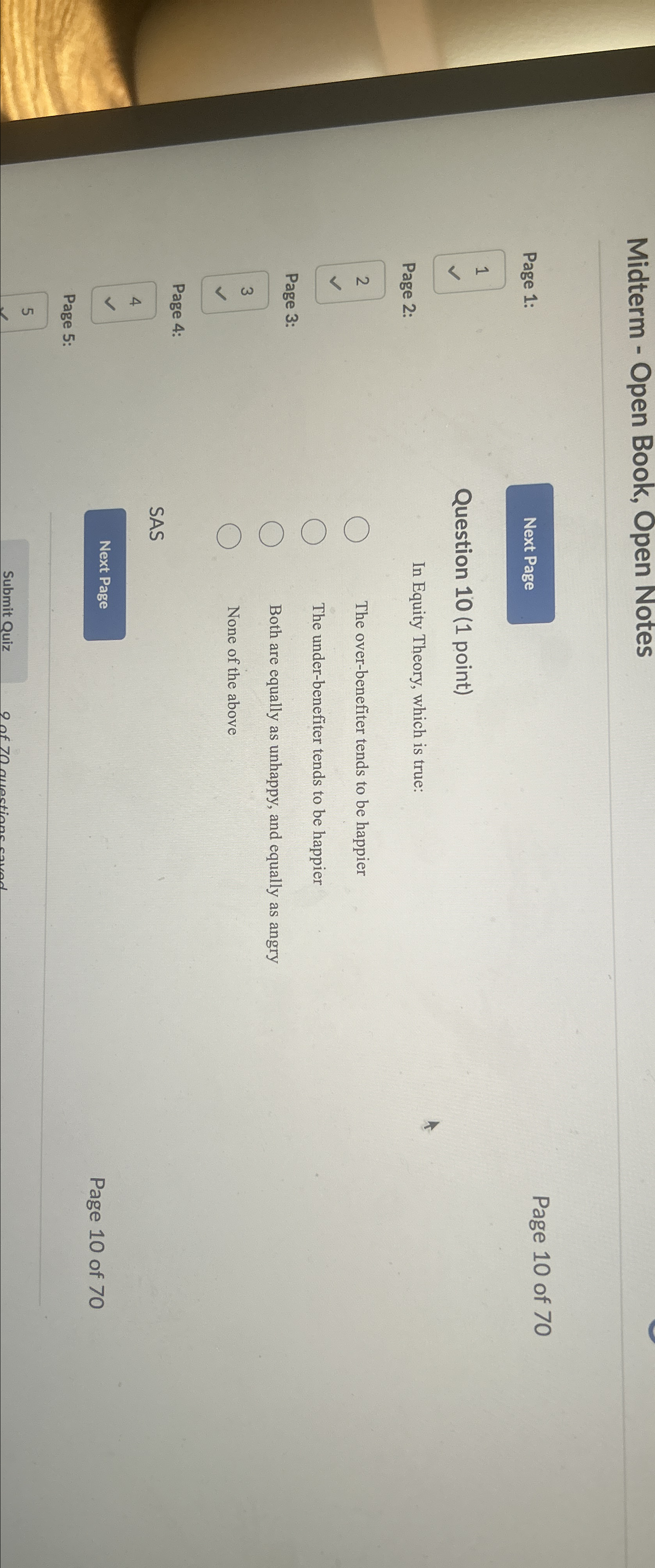  Midterm - Open Book, Open Notes Page 1: 1 Page 2:
