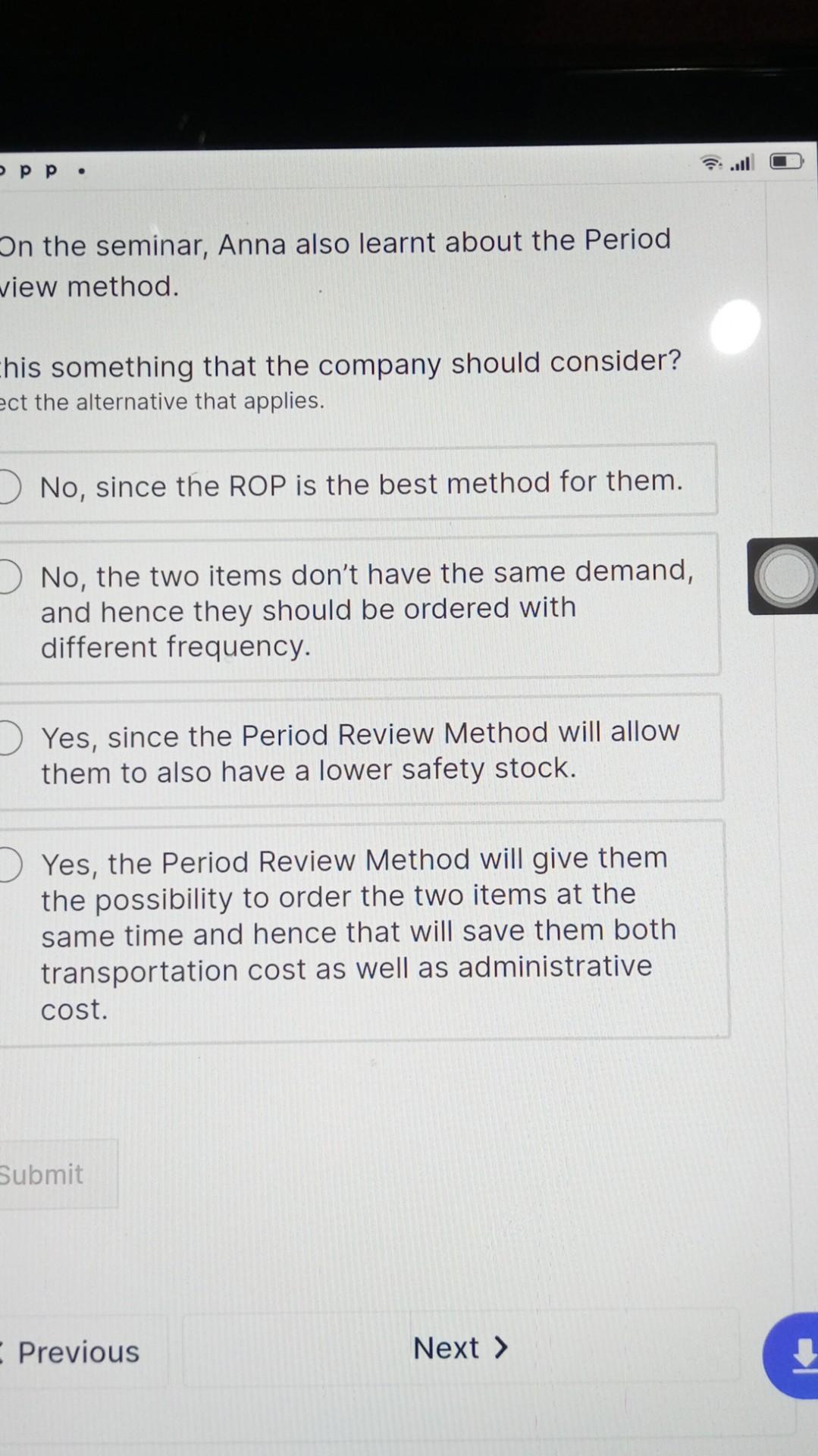 (ungraded) Instructions: Answer all questions and click Submit. Click Show Answer to
