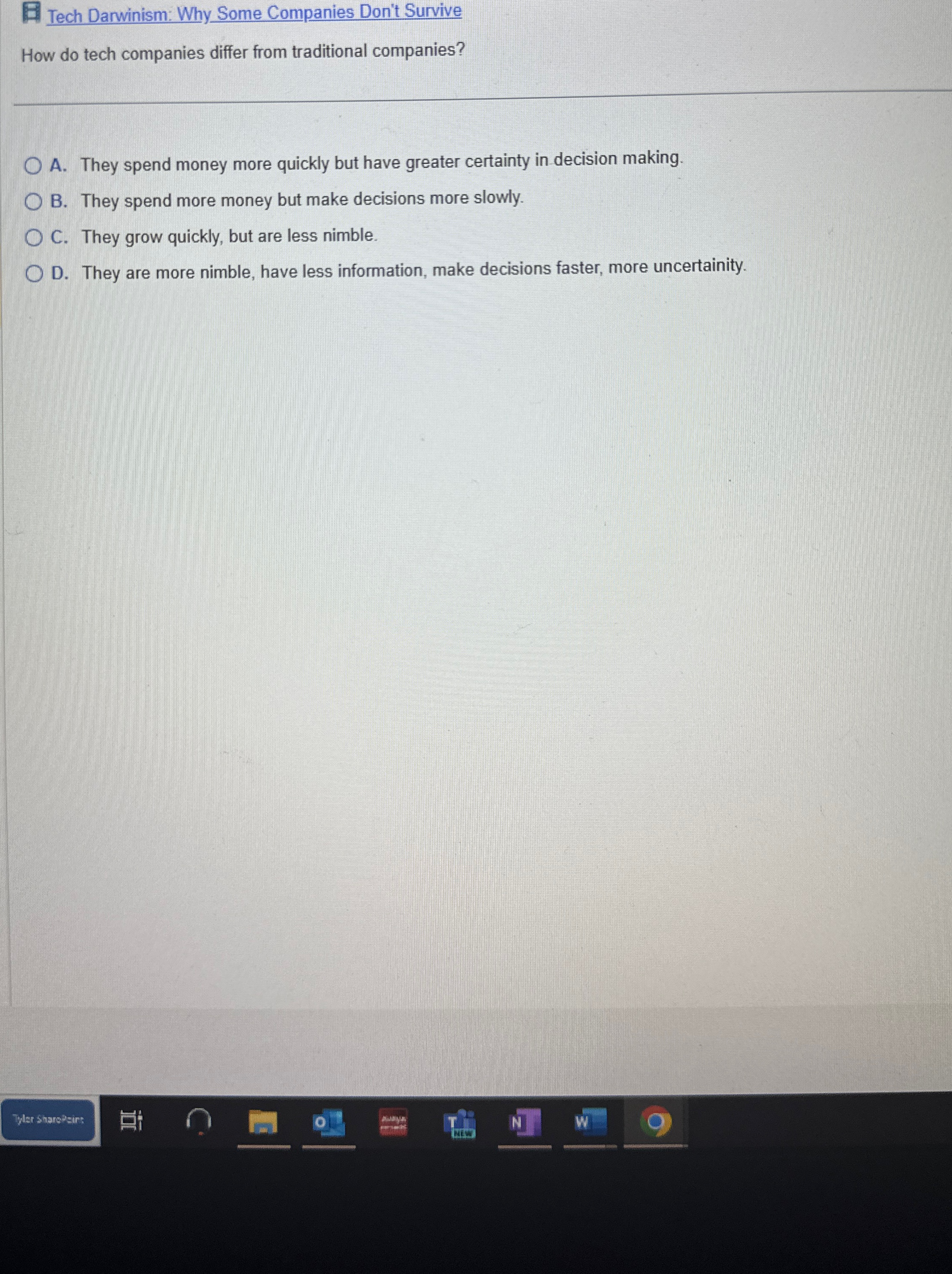  Tech Darwinism: Why Some Companies Don't Survive How do tech companies