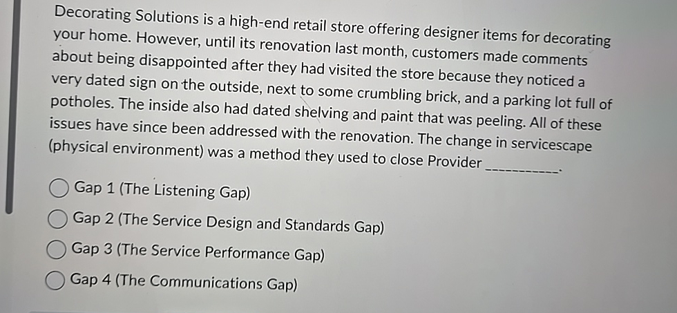  Decorating Solutions is a high-end retail store offering designer items for