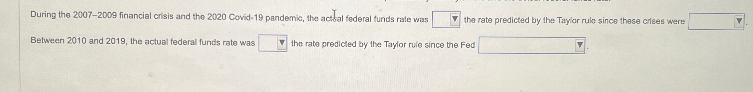  During the 2007-2009 financial crisis and the 2020 Covid-19 pandemic, the