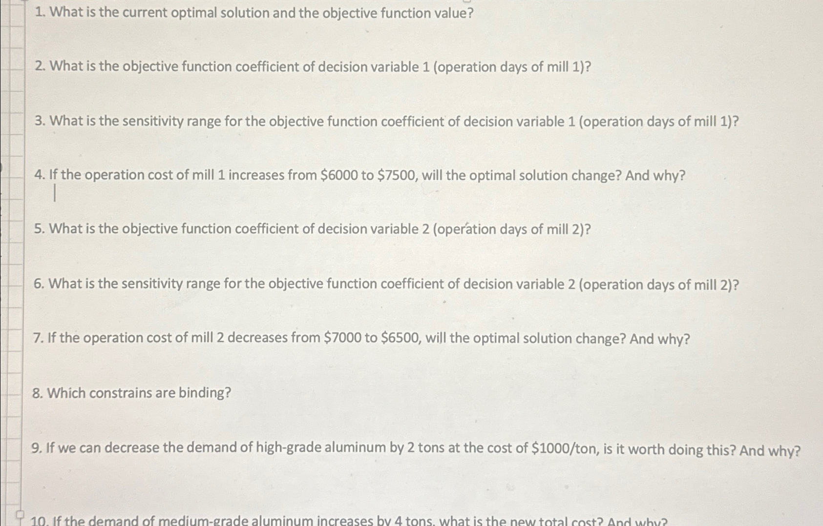  What is the current optimal solution and the objective function value?