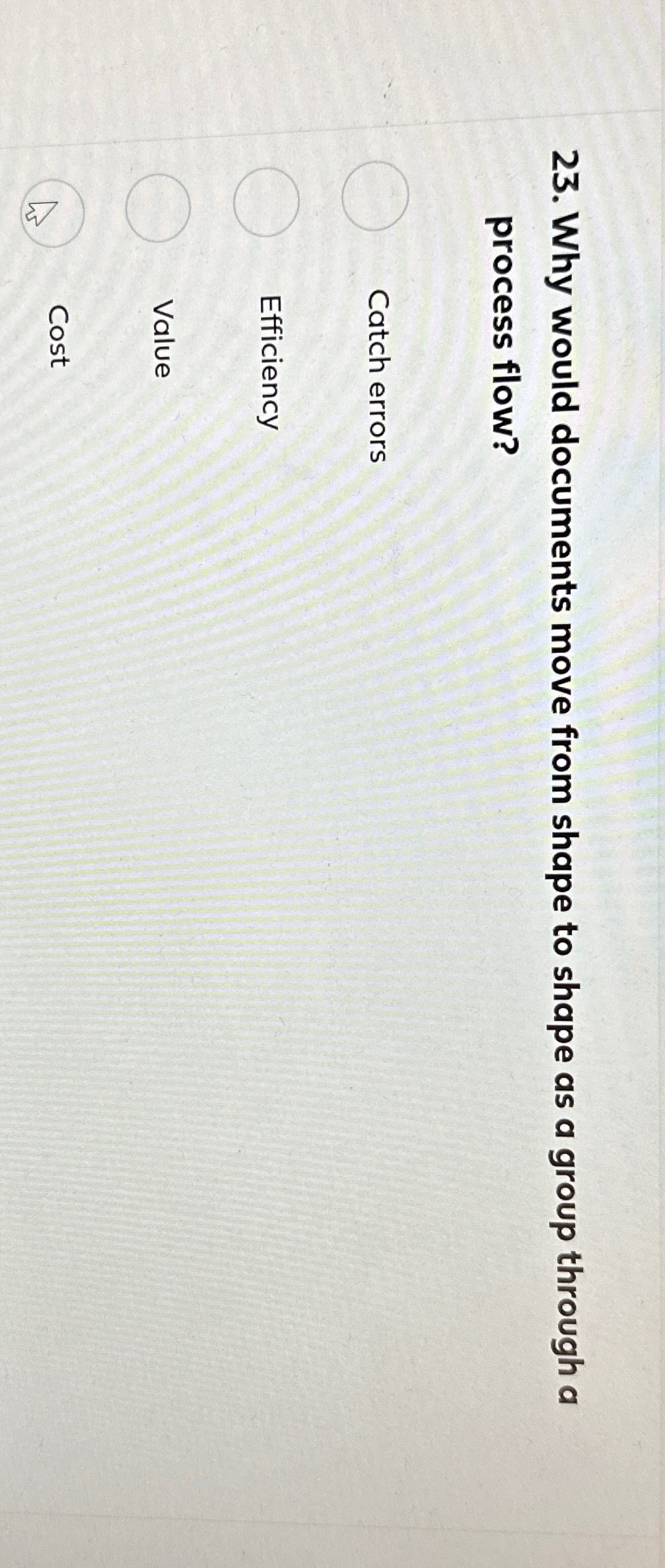  Why would documents move from shape to shape as a group