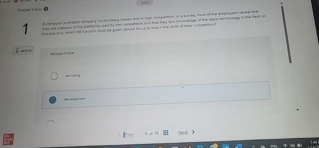  Chapter I Baut (1) Dan-1 1 A compute arimationi company incurs