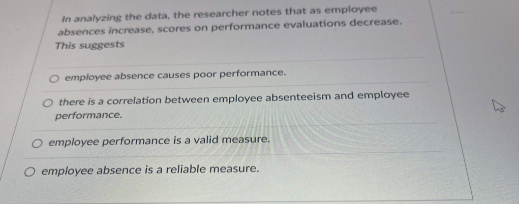  40 in analyzing the data, the researcher notes that as employee