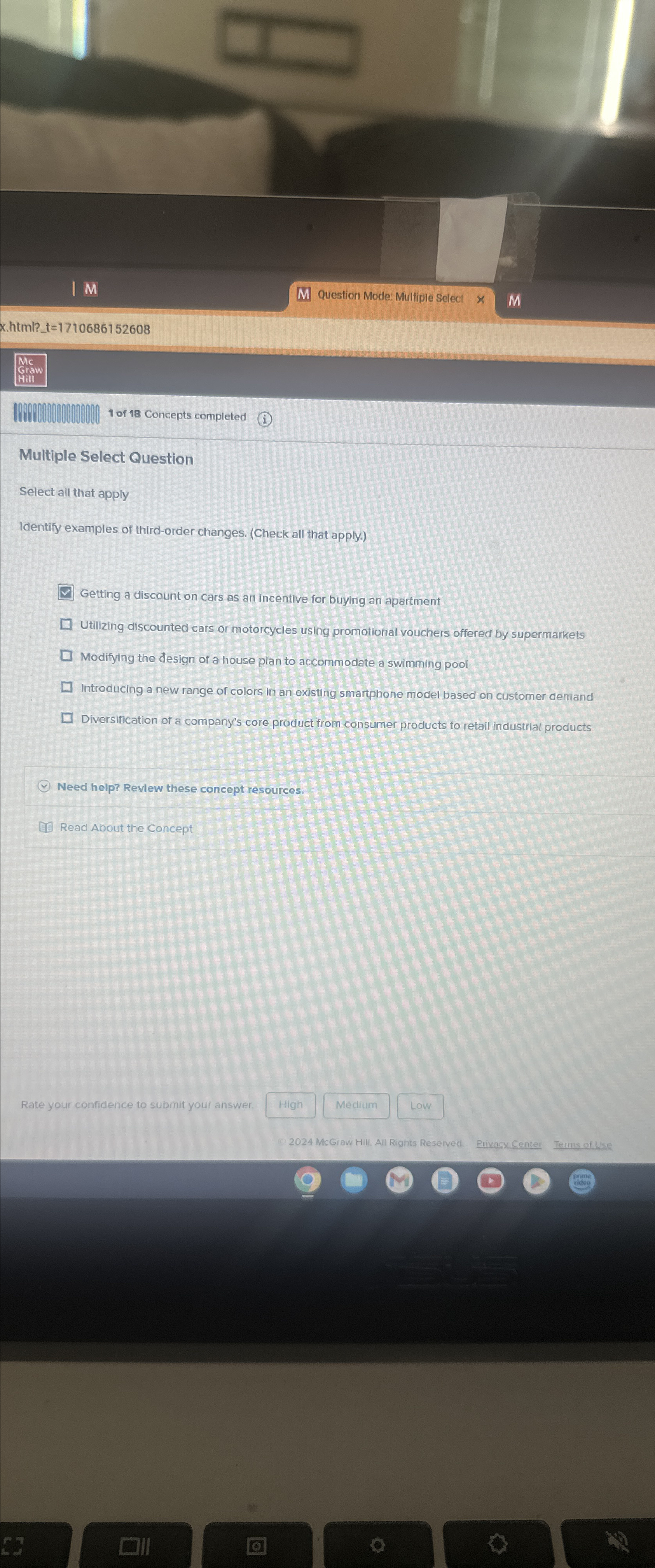  M M Question Mode: Multiple Select M x.html??t=1710686152608 Mc Graw Multiple