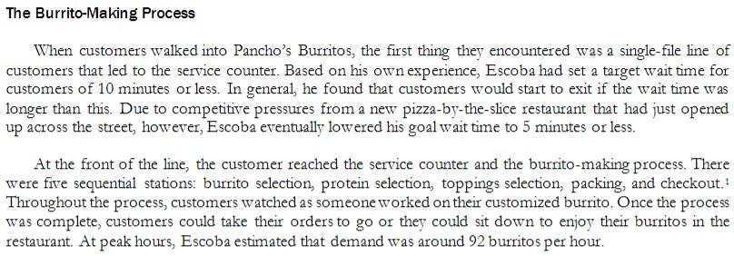 in line before initiating service at station 1? (b) On average, how