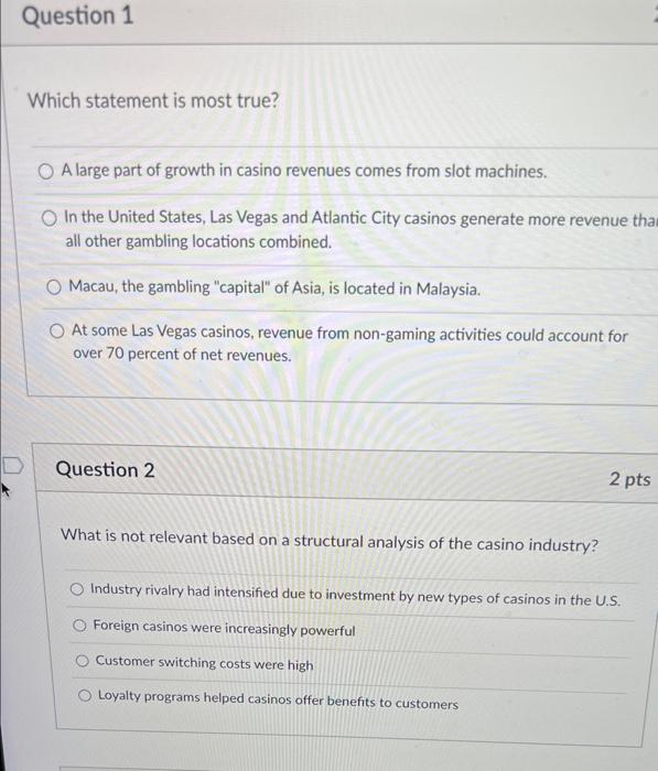 PLEASE HELP W ALL 5 Which statement is most true? A large