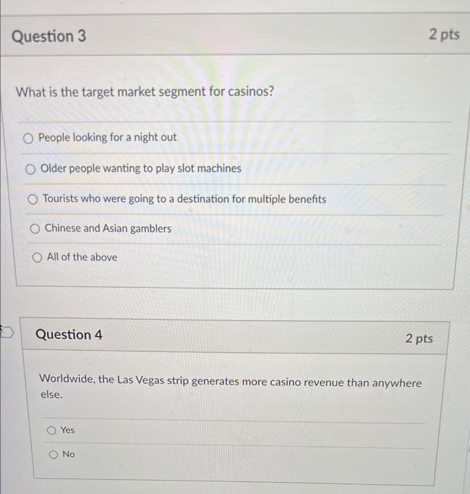 part of growth in casino revenues comes from slot machines. In the