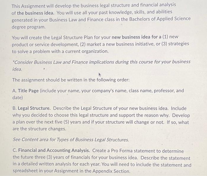  My company is a daycare This Assignment will develop the business