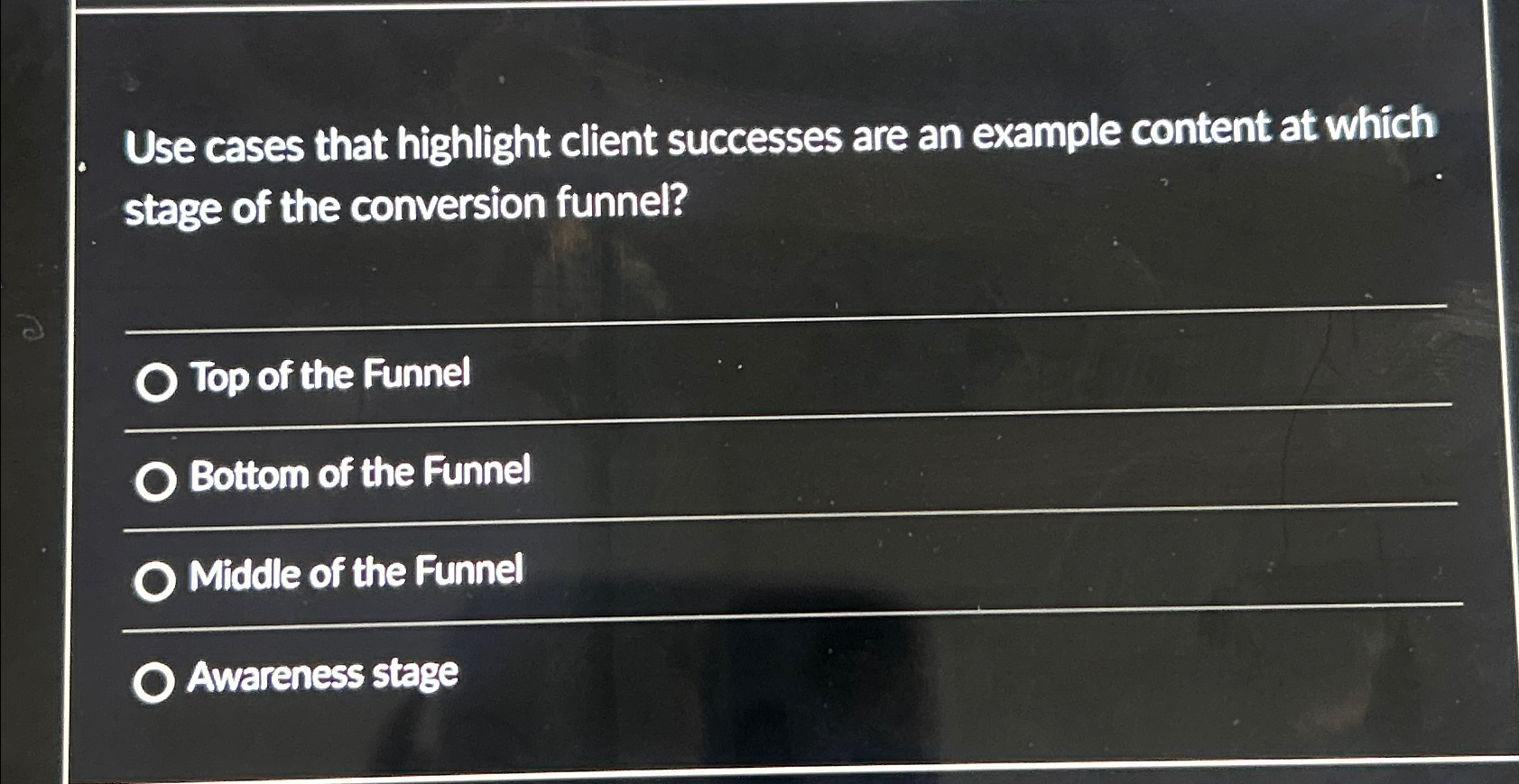  Use cases that highlight client successes are an example content at