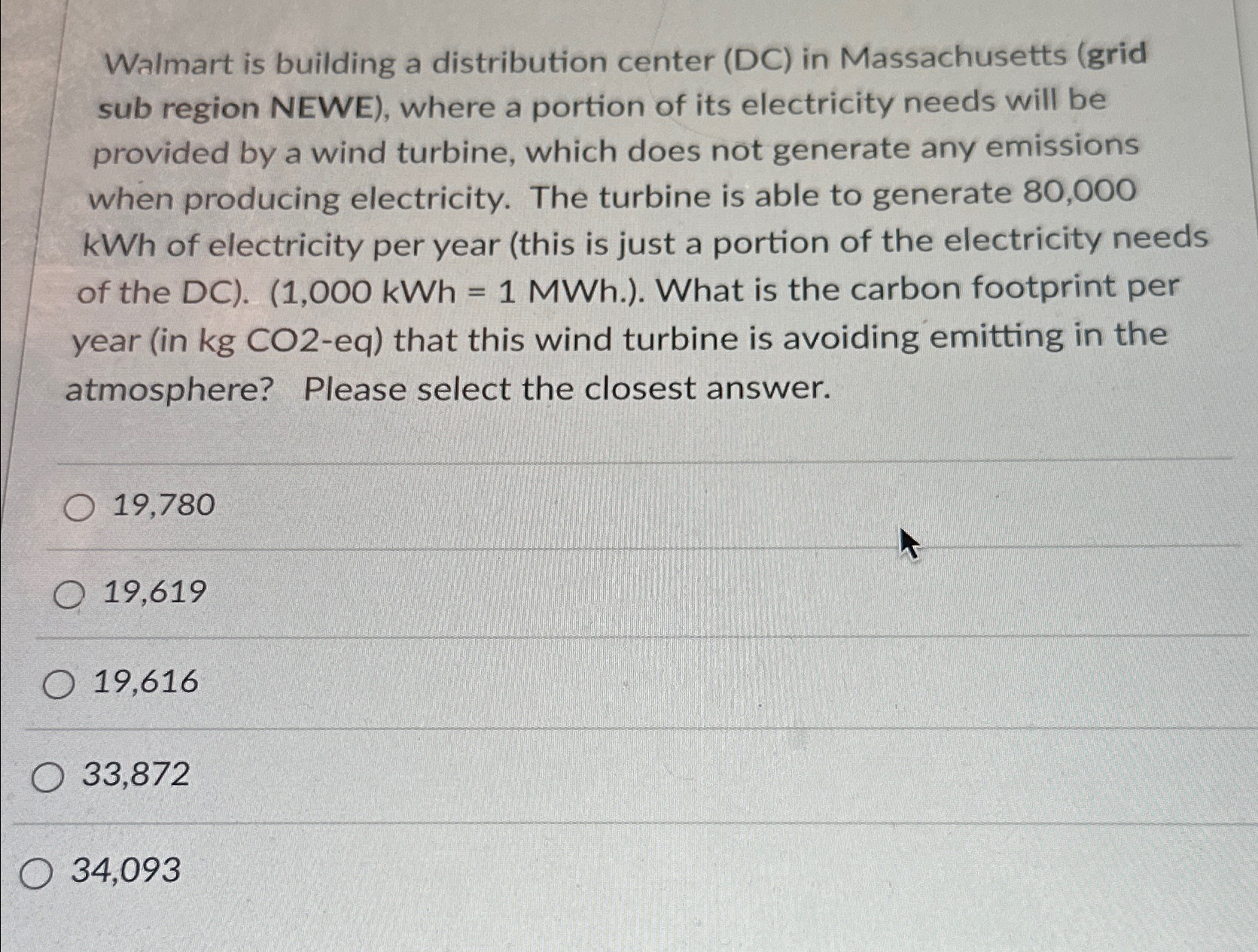  Walmart is building a distribution center (DC) in Massachusetts (grid sub
