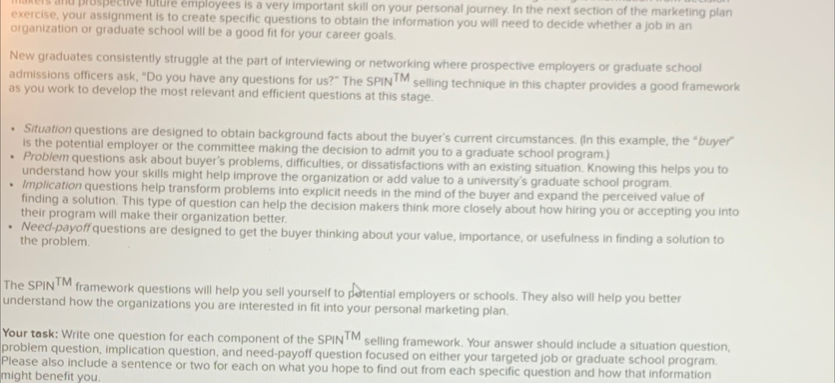  exercise, your assignment is employees is a very important skill on