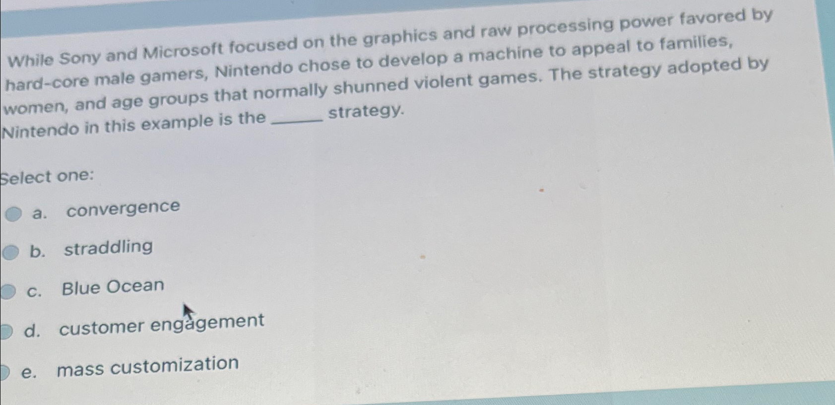  While Sony and Microsoft focused on the graphics and raw processing