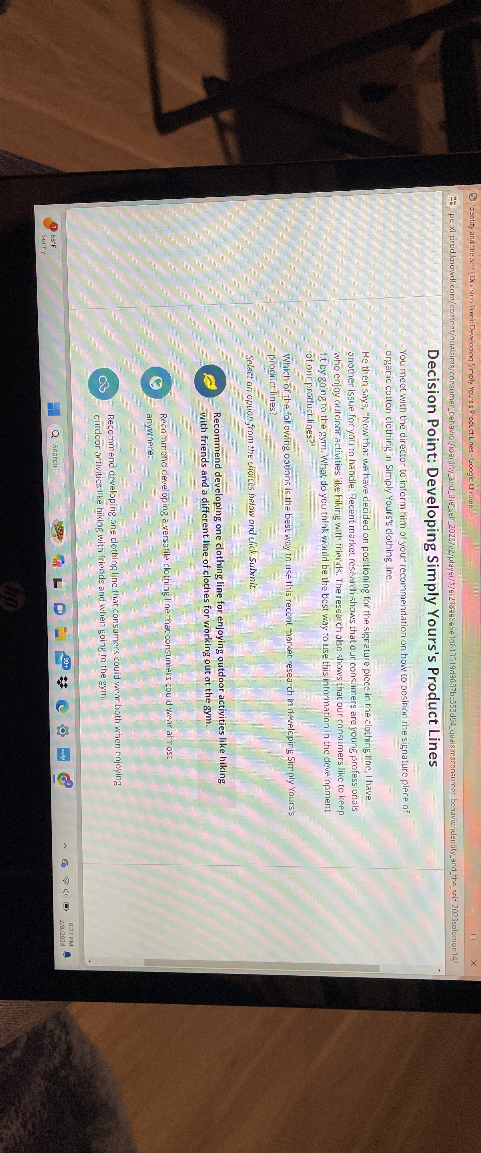  Identity and the Self | Decision Point: Developing Simply Yours's Product