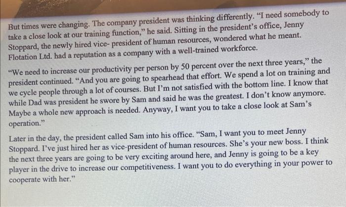 HR practitioner should use a consistent, factbased, problem-solving approach. The development of