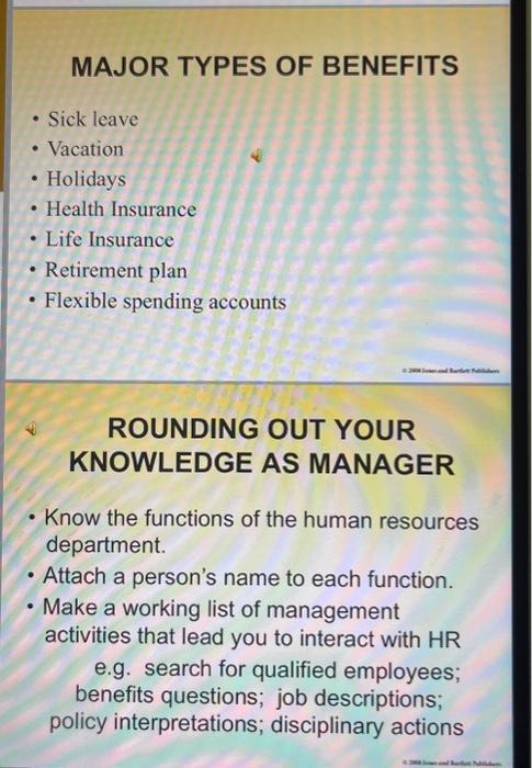 a less personalized term - HUMAN RESOURCES - the preferred term; emphasis