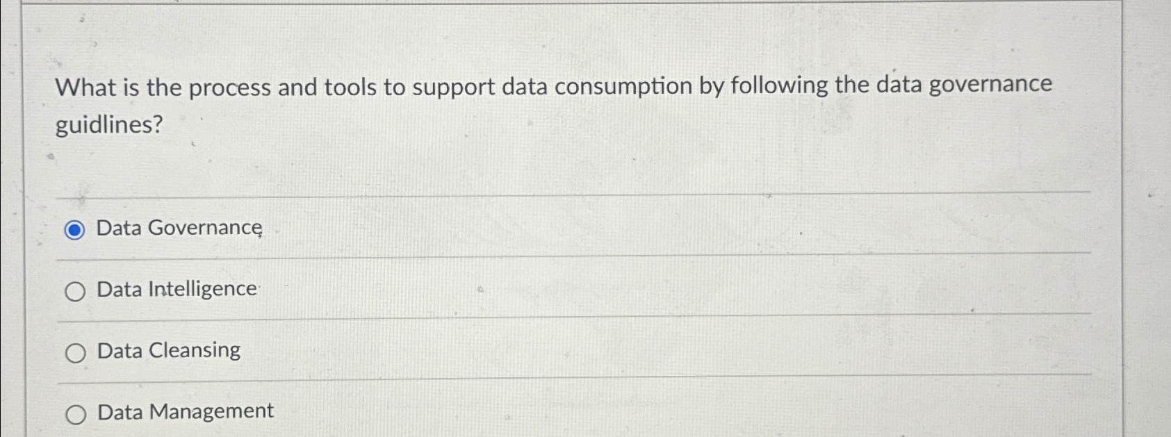  What is the process and tools to support data consumption by
