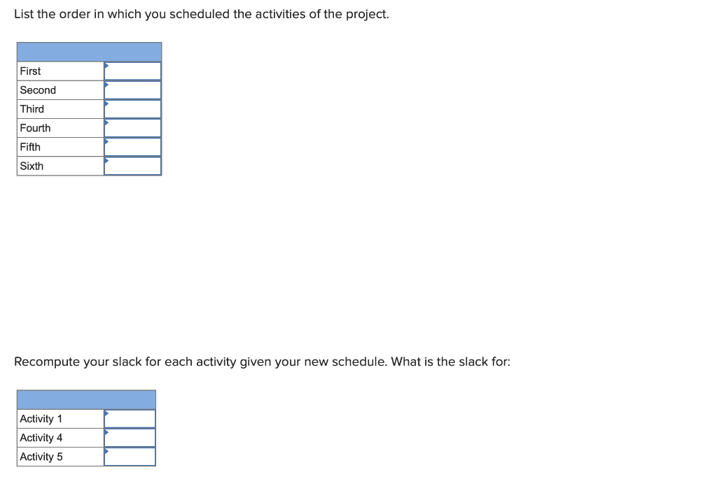 below. Use the parallel method and heuristics given. Be sure to update
