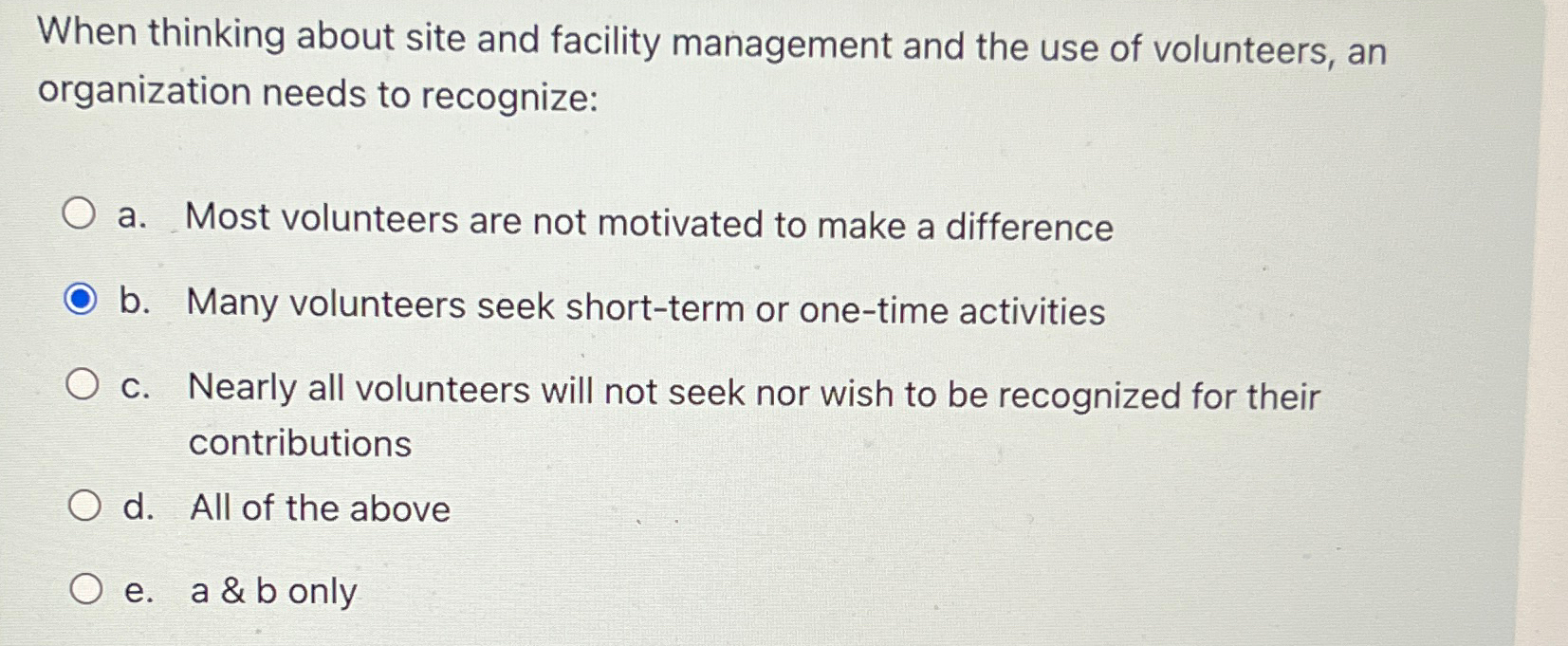  When thinking about site and facility management and the use of