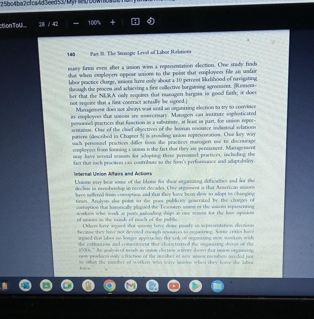 Review the NLRB Unfair Labor Practice (ULP) process. What is the value