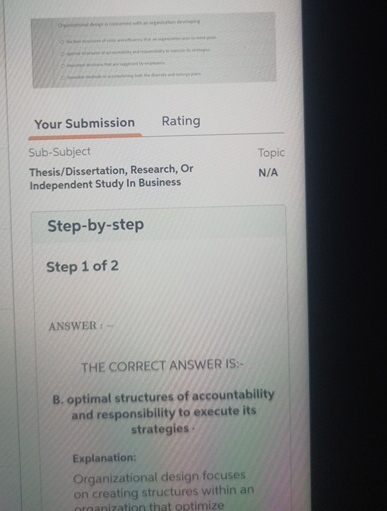  Your Submission Rating Sub-Subject Topic Thesis/Dissertation, Research, Or N/A Independent Study